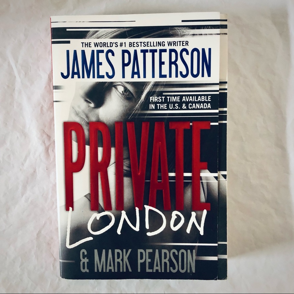 Private London by James Patterson, Thriller Mystery Suspense Softcover Book